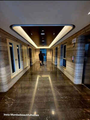 Building Lobby in 3 BHK Apartment at DLH Legacy, Juhu – for Sale