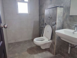 Bathroom in 3 BHK Apartment at Shriram Blue, Kr Puram – for Rent