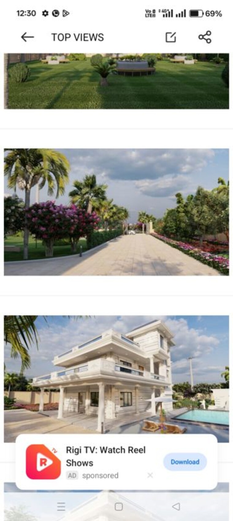 Exterior View, aasra-valley  1360 Sq.Yd. Plot In Nigohan Lucknow 10257209