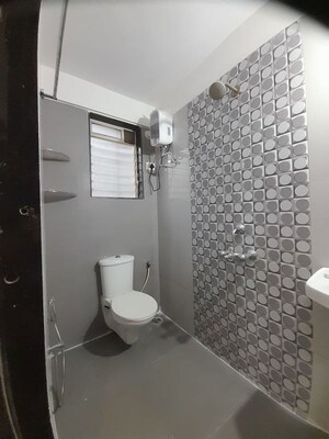 Bathroom in 2 BHK Apartment at Ulwe Sector 17 – for Rent