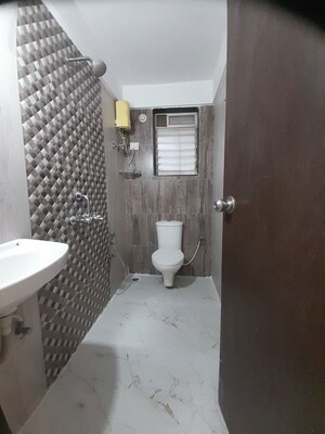 Bathroom in 2 BHK Apartment at Ulwe Sector 17 – for Rent