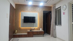 Living Room in 3.5 BHK Apartment at Aryavart Star Altair, Bhugaon – for Rent