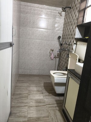 Bathroom in 2 BHK Apartment at La Chapelle Apartment, Malad West – for Rent