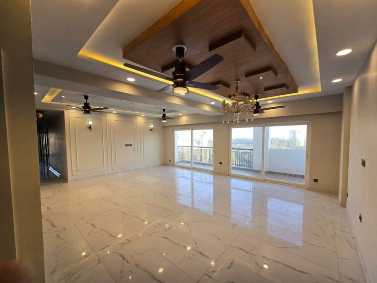 Living Room, purvanchal-royal-city 3 Bedroom 1735 Sq.Ft. Apartment In Chi V Greater Noida Greater Noida 10257259