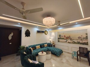 Living Room in 3 BHK Builder Floor at Sector 9 – for Sale