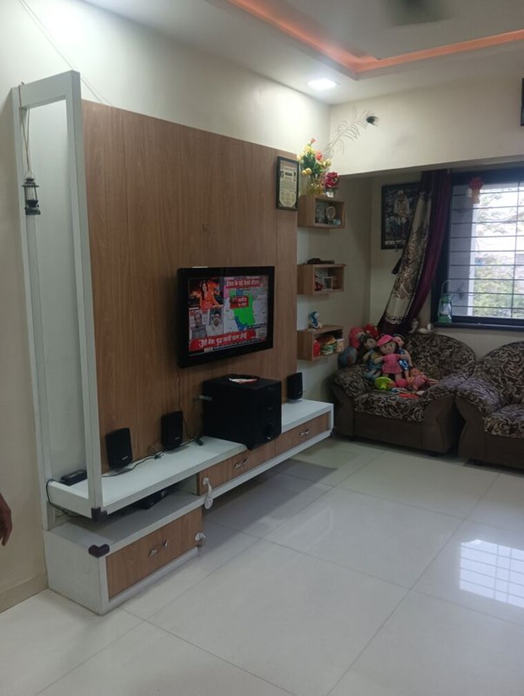 Living Room, dharmavat-sunder-garden 2 Bedroom 850 Sq.Ft. Apartment In Anand Nagar Pune 10257244