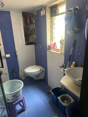 Bathroom in 2 BHK Apartment at La Chapelle Apartment, Malad West – for Sale