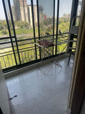 Balcony in 2 BHK Apartment at La Chapelle Apartment, Malad West – for Sale
