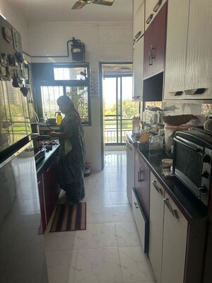 Kitchen in 2 BHK Apartment at La Chapelle Apartment, Malad West – for Sale