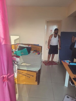 Master Bedroom in 3 BHK Apartment at Mahindra Aura, Sector 110a – for Sale