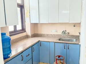 Kitchen in 2 BHK Builder Floor at Saket – for Rent