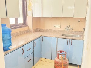 Kitchen in 2 BHK Builder Floor at Saket – for Rent