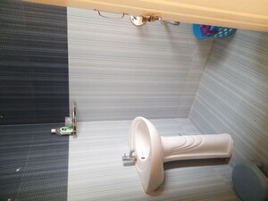 Bathroom in 3 BHK Apartment at G K Roseland Residency, Pimple Saudagar – for Sale