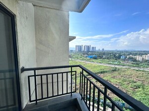 Balcony in 2 BHK Apartment at Runwal Gardens Phase 2, Dombivli East – for Rent