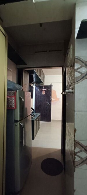 Kitchen in 1 RK Apartment at Alpa Park CHS, Ghatkopar West – for Rent