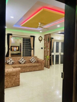 Living Room in 2 BHK Apartment at SSD Sai Pearl, Pimple Saudagar – for Rent