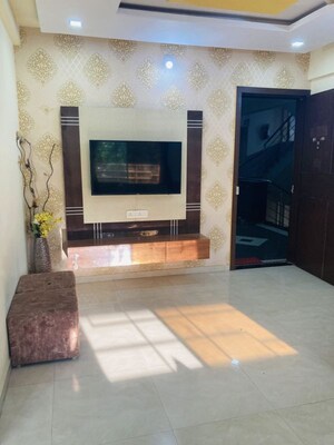 Living Room in 2 BHK Apartment at SSD Sai Pearl, Pimple Saudagar – for Rent