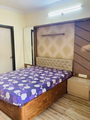 Bedroom in 2 BHK Apartment at SSD Sai Pearl, Pimple Saudagar – for Rent