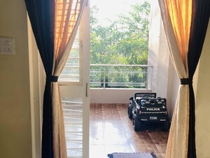 Balcony in 2 BHK Apartment at SSD Sai Pearl, Pimple Saudagar – for Rent