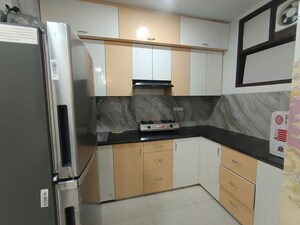 Kitchen in 3 BHK Builder Floor at Panchsheel Vihar – for Rent