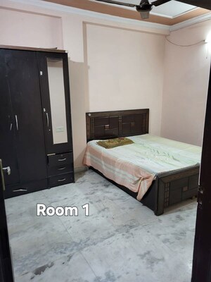 Bedroom in 2 BHK Builder Floor at Dwarka Mor – for Rent