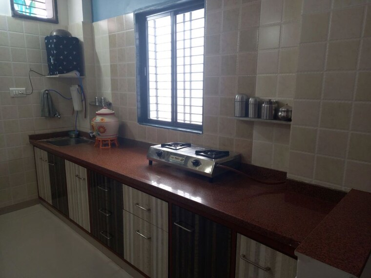 Kitchen, new ranip 2 Bedroom 1000 Sq.Ft. Apartment In New Ranip Ahmedabad 10257345