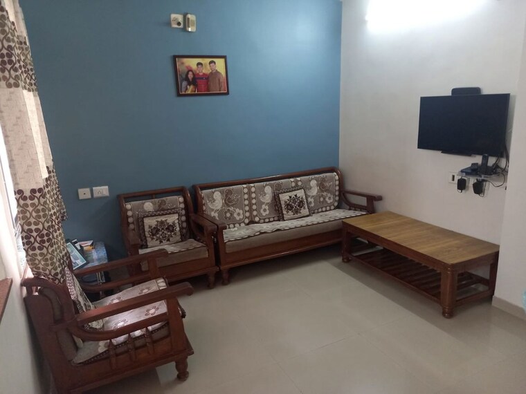 Living Room, new ranip 2 Bedroom 1000 Sq.Ft. Apartment In New Ranip Ahmedabad 10257345