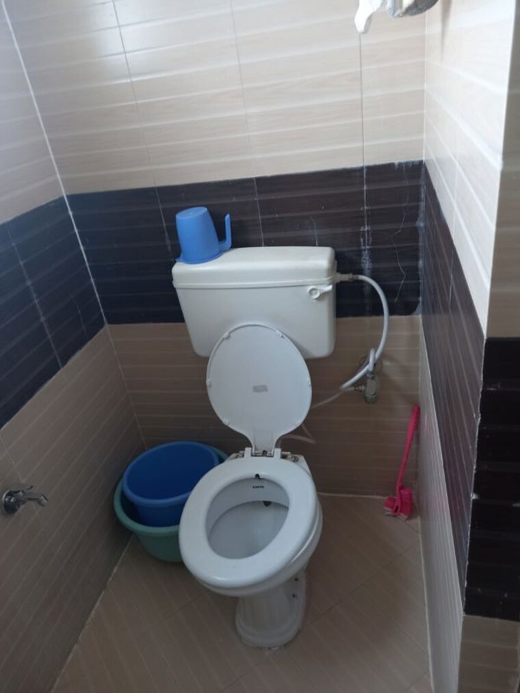Bathroom, new ranip 2 Bedroom 1000 Sq.Ft. Apartment In New Ranip Ahmedabad 10257345