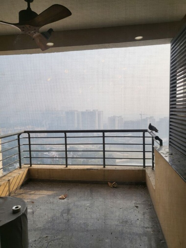 Balcony, jaypee-green-wish-town-kristal-court-1 4 Bedroom 3800 Sq.Ft. Apartment In Sector 128 Noida 10257312