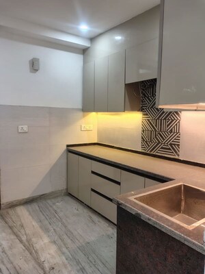 Kitchen in 2 BHK Builder Floor at Malviya Nagar – for Rent
