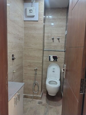 Bathroom in 2 BHK Builder Floor at Malviya Nagar – for Rent