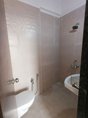 Bathroom in 1 BHK Apartment at DGS Sheetal Tapovan, Malad East – for Rent