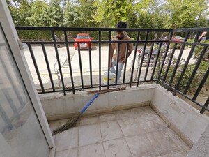 Balcony in 3.5 BHK Apartment at Vatika City Homes, Sector 83 – for Rent