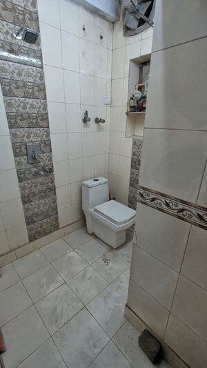 Bathroom in 4 BHK Builder Floor at Pitampura – for Rent
