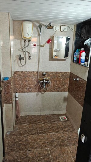 Bathroom in 1 BHK Apartment at DGS Sheetal Deep Complex, Nalasopara West – for Rent