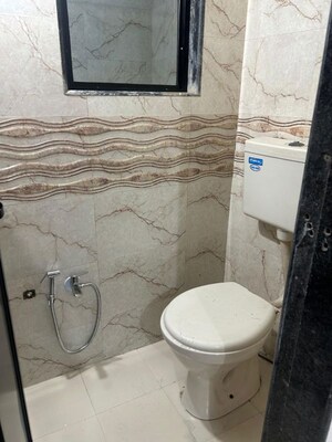 Bathroom in 1 BHK Apartment at DGS Sheetal Deep Complex, Nalasopara West – for Rent