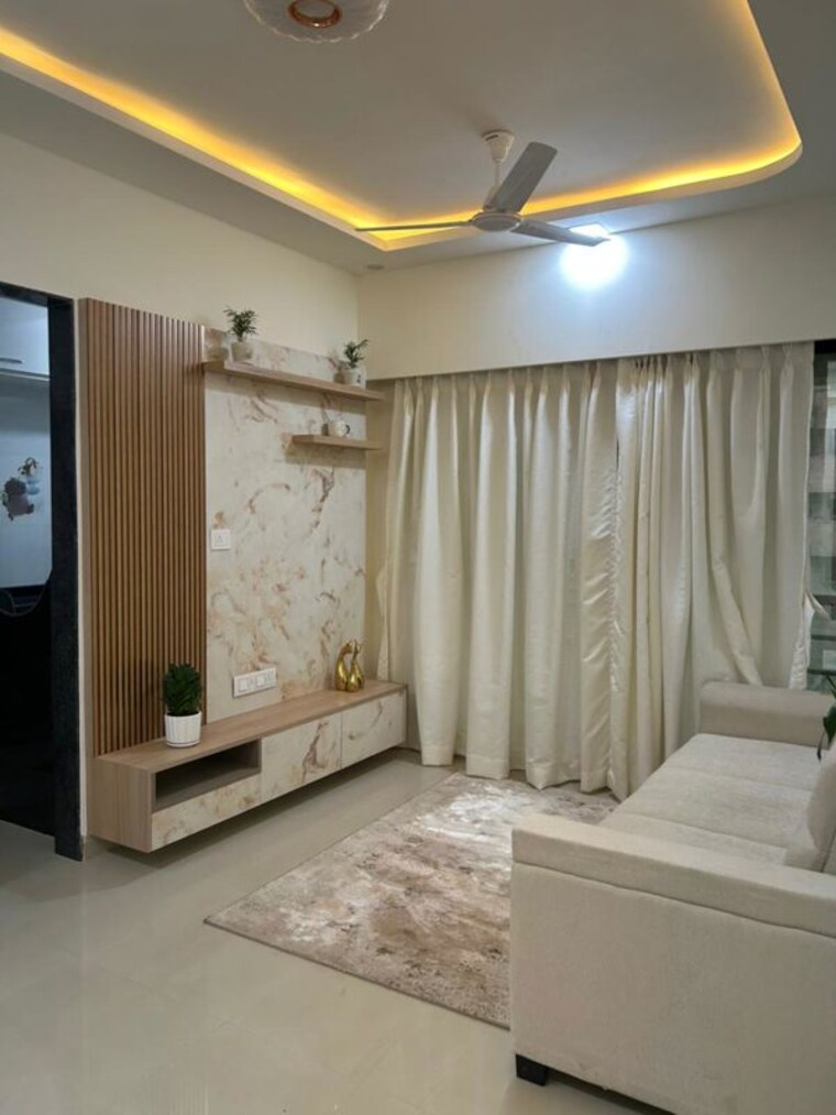 Living Room, dgs-sheetal-deep-complex 1 Bedroom 355 Sq.Ft. Apartment In Nalasopara West Palghar 10257602