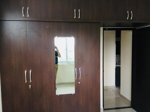 Building Lobby in 2.5 BHK Apartment at Ramky One North, Yelahanka – for Rent