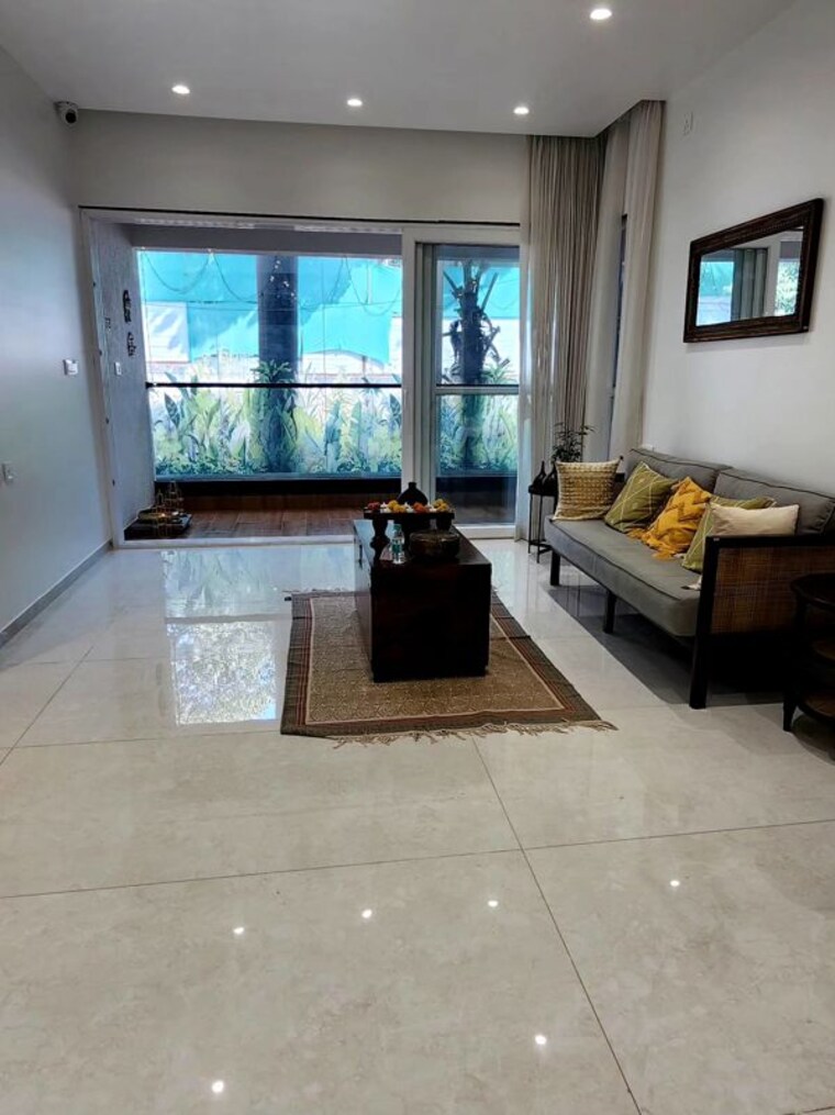 Living Room, sarsan-nancy-hillview 4 Bedroom 1714 Sq.Ft. Apartment In Baner Pune 9033194