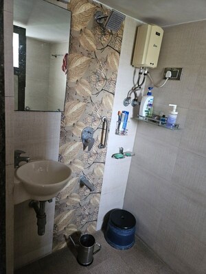 Bathroom in 2 BHK Apartment at Deepak Jyoti Ascent, Andheri East – for Rent