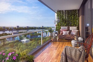 Balcony in 4 BHK Apartment at ANP Atlantis, Balewadi – for Sale