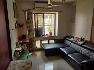 Living Room in 1 BHK Apartment at Keshav Shristi CHS, Bhandup West – for Sale
