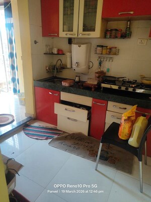 Kitchen in 1.5 BHK Apartment at Kharghar – for Sale