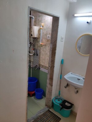 Bathroom in 2 BHK Apartment at Keshav Shristi CHS, Bhandup West – for Sale