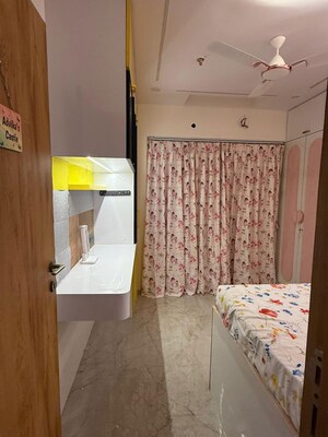 Bedroom in 2 BHK Apartment at Kasturi Regius, Kharghar Sector 12 – for Rent