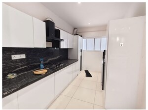 Kitchen in 3 BHK Apartment at Prestige High Fields, Gachibowli – for Rent