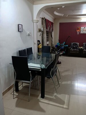 Dining area in 2.5 BHK Apartment at Sai Orchards Apartment, Pimple Saudagar – for Rent
