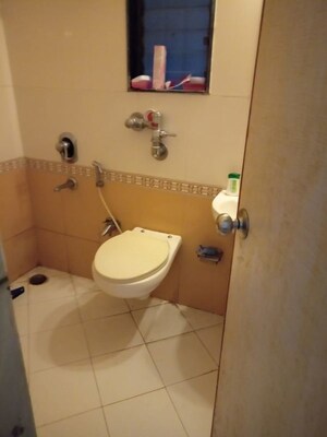 Bathroom in 1 BHK Apartment at Ashok Nagar Complex, Andheri East – for Rent