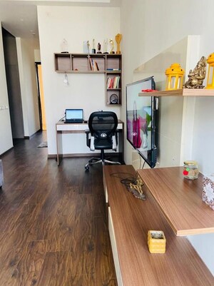 Kitchen in 3 BHK Apartment at Omaxe Residency, Gomti Nagar – for Rent