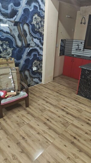 Living Room in 1 BHK Builder Floor at Chattarpur – for Rent